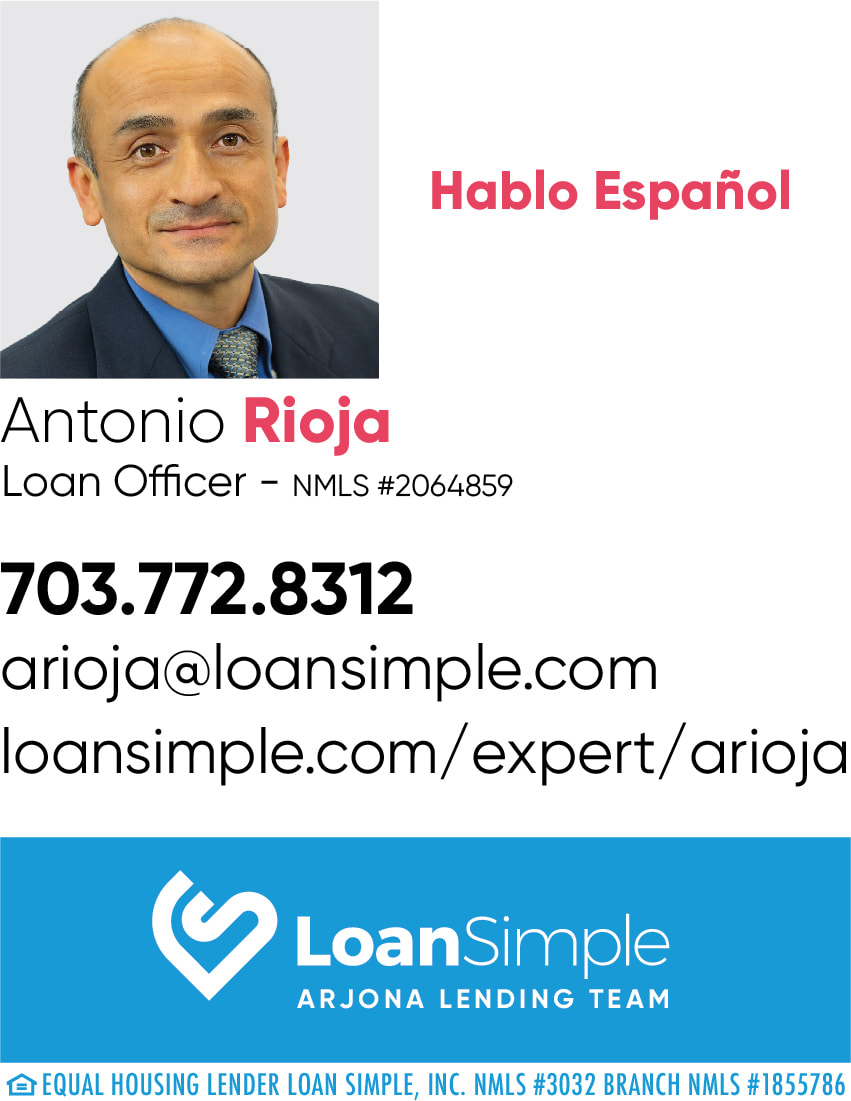 Loan Simple logo - Antonio Rioja, Loan Officer